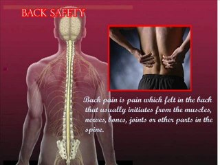 Back Safety in the Workplace