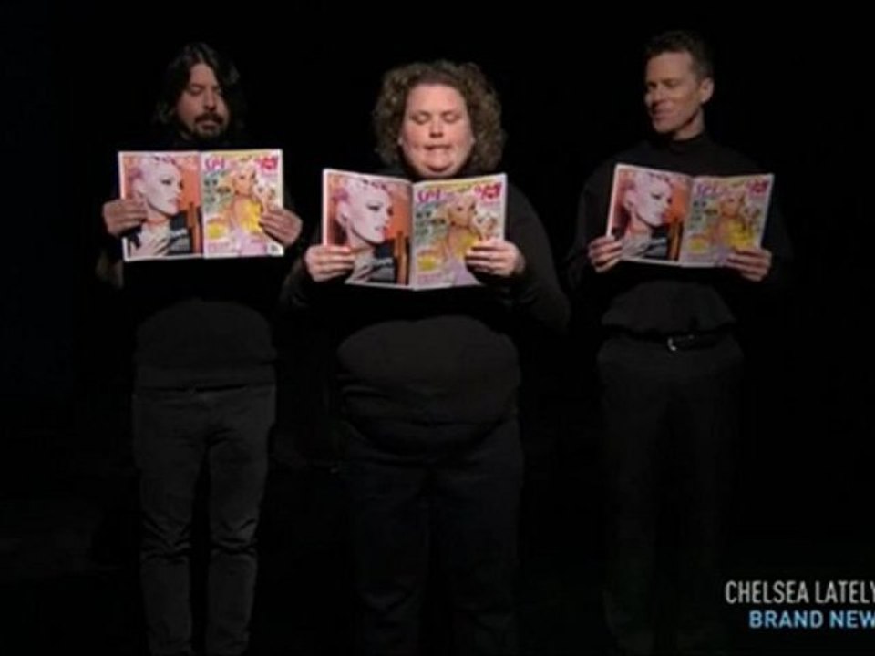 Dave Grohl Seventeen Magazine Players 2/4/2013 Chelsea Lately