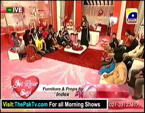 Utho Jago Pakistan With Dr Shaista - 11th February 2013 - Part 1