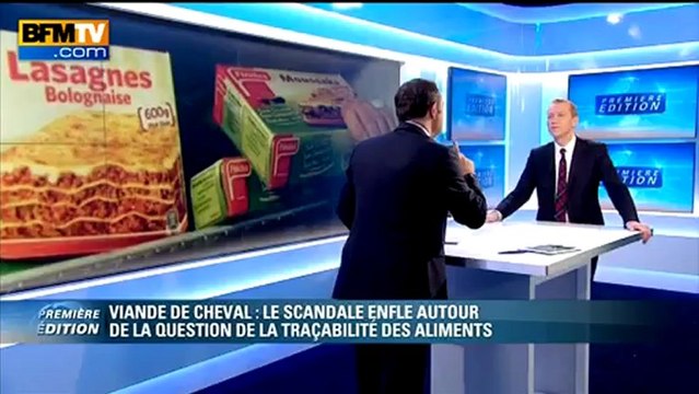 Lasagnes au cheval : Il y a eu tromperie pour le ministre de l'Agroalimentaire 11/02
