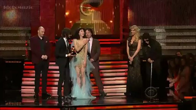 Prince presents record of the year grammys 2013