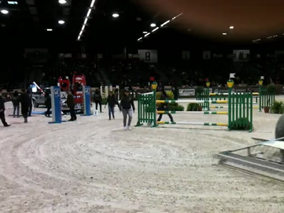 Les lycéens du lycée agricole au Jumping de Bordeaux 2013