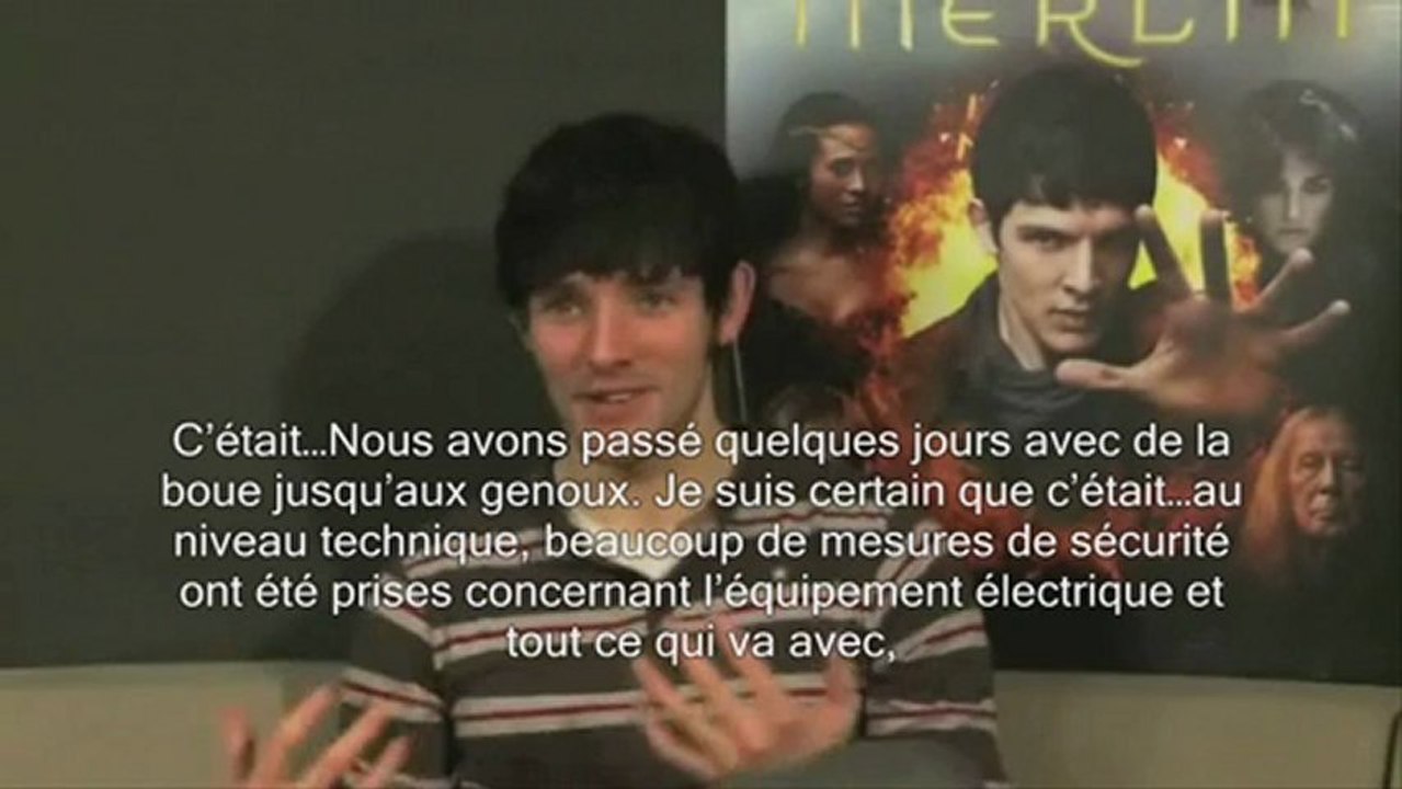 Colin Morgan talks about The Dark Tower S5 ( VOST )