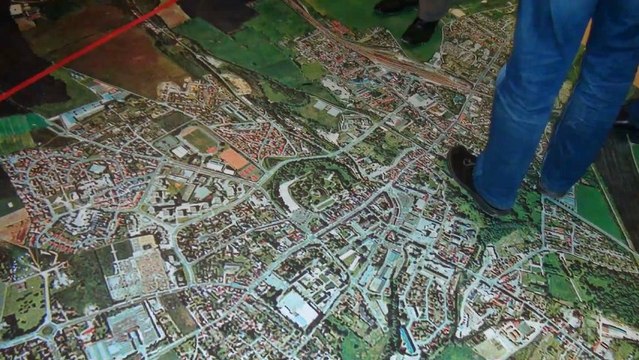 Visite du président de Haute-Normandie sur le chantier de la déviation de Gisors