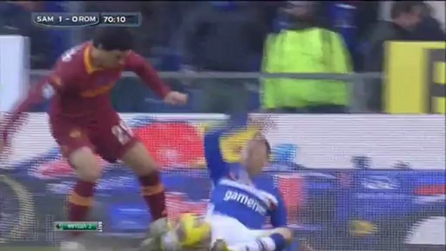 Сампдория-Рома. 2 тайм