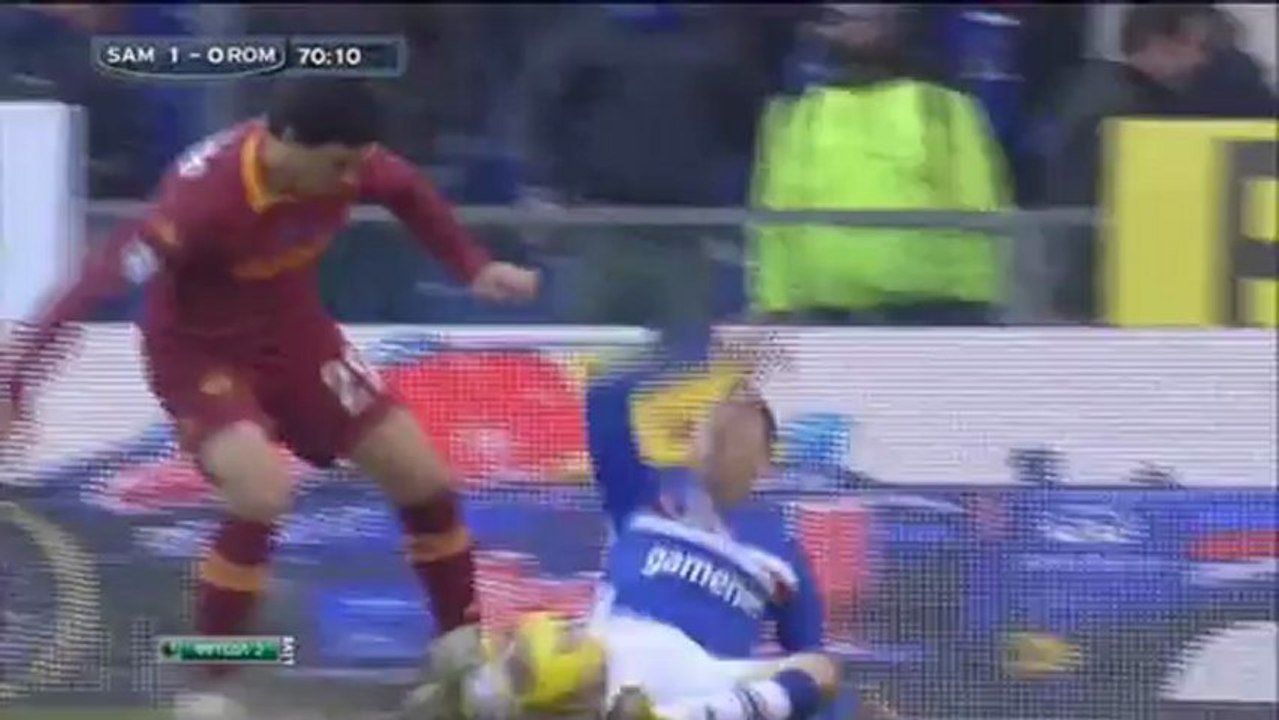 Сампдория-Рома. 2 тайм