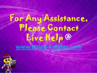 Enjoy All New Games At Bingo Knights