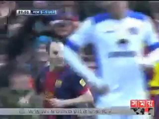 লা লিগায় খেলায় বার্সেলোনার জয়