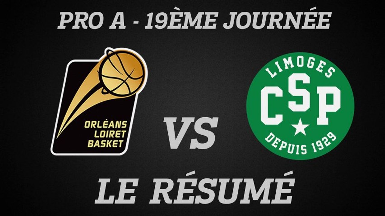 Résumé - J19 - Réception de Limoges