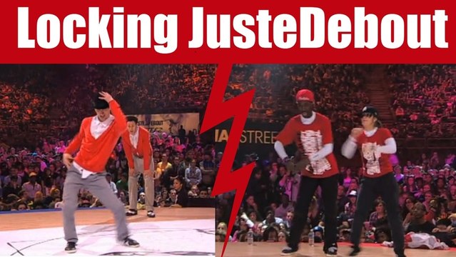 LOCKING dance battle : Karambar & Funky J vs Jan & Shizzo