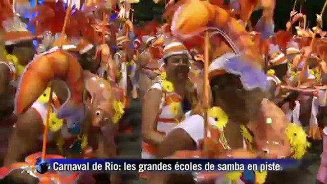 Carnaval de Rio: les grandes écoles de samba en piste