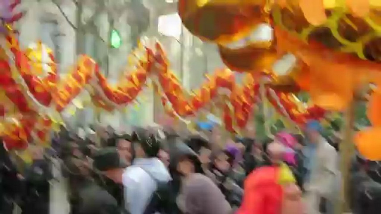 Défilé du dragon 2013 à nancy (année du serpent)