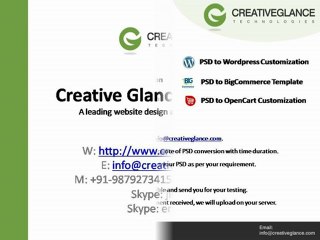 Creative Glance Technologies