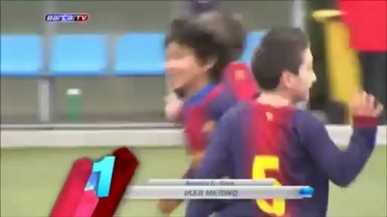 Un but superbe d'un gamin de 9 ans du Barça !