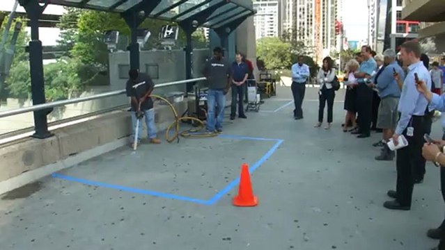 Ice Blasting Toronto - Chewing Gum Removal Services