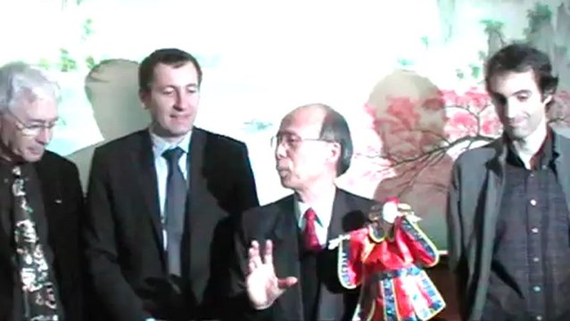 VESOUL : L'AMBASSADEUR DE TAIWAN EN FRANCE, MICHEL CHING-LONG LU, AU FESTIVAL DES CINEMAS D'ASIE