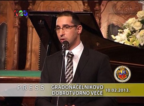 K23TV - Press iz prve ruke - Subotica, Gradonačelnikovo dobrotvorno veče - 10. februar 2013.