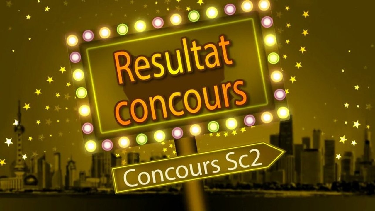 Résultat concours interne Starcraft 2
