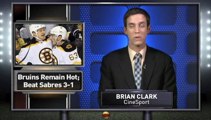 Bruins Hot Start Continues, Drop Sabres