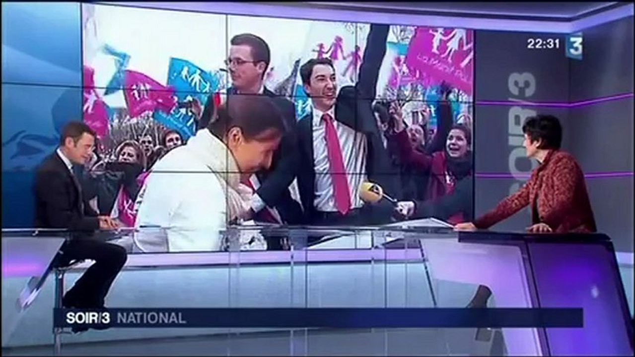 Dominique Bertinotti, invitée de Soir 3, dimanche 10 février 2013