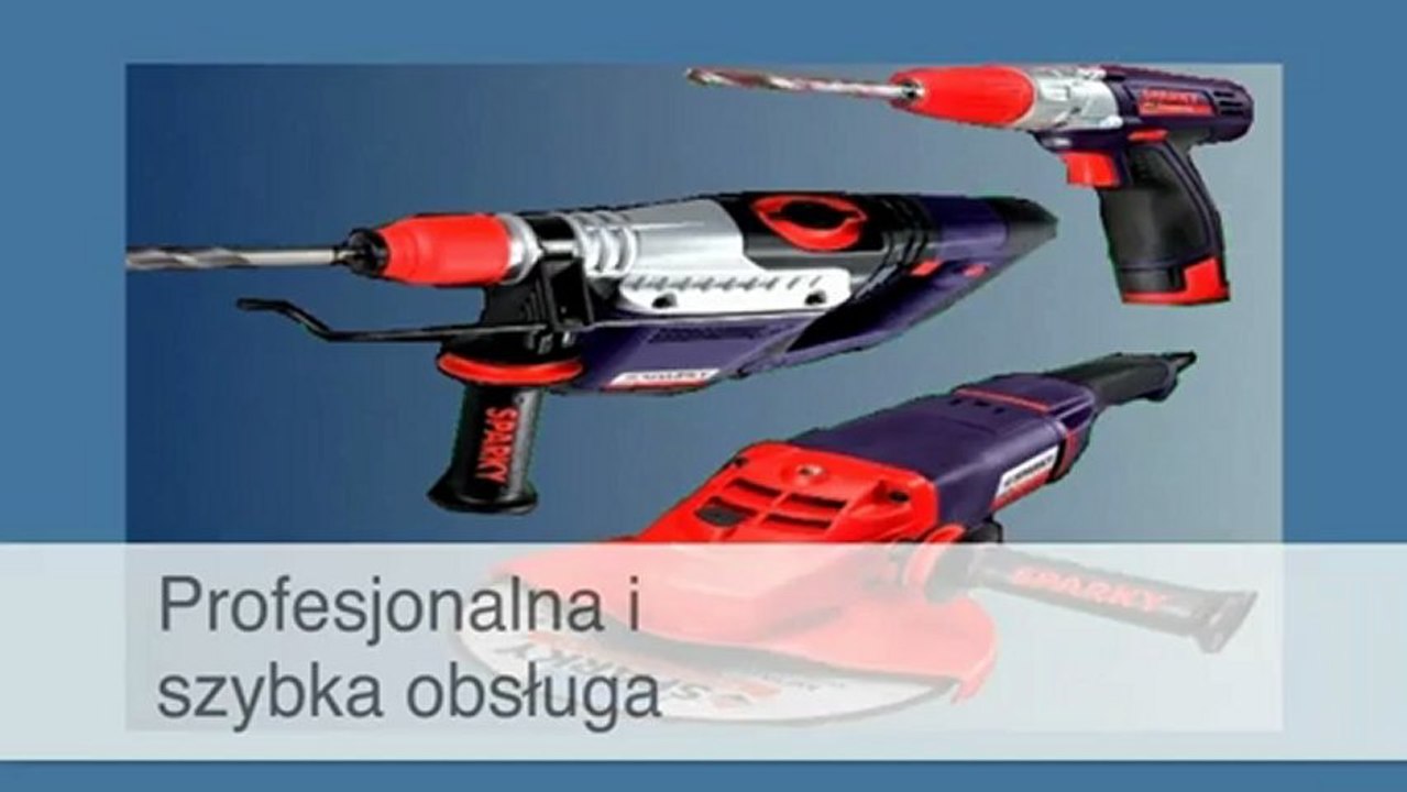 Narzędzia elektryczne firm Sparky, Mac Allister, Performance Power