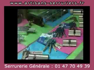 Serrurier Queue en Brie tel  01-47-70-49-39