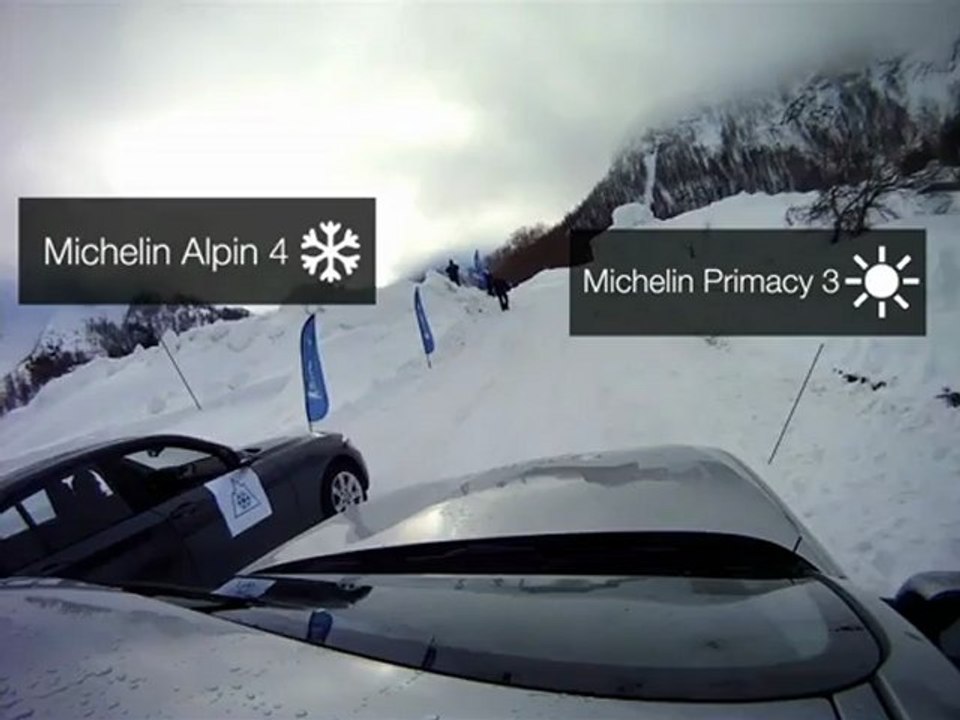 Pneu hiver vs pneu été : accélération sur la neige - rezulteo