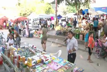 Feria del agricultor en la colonia satelite