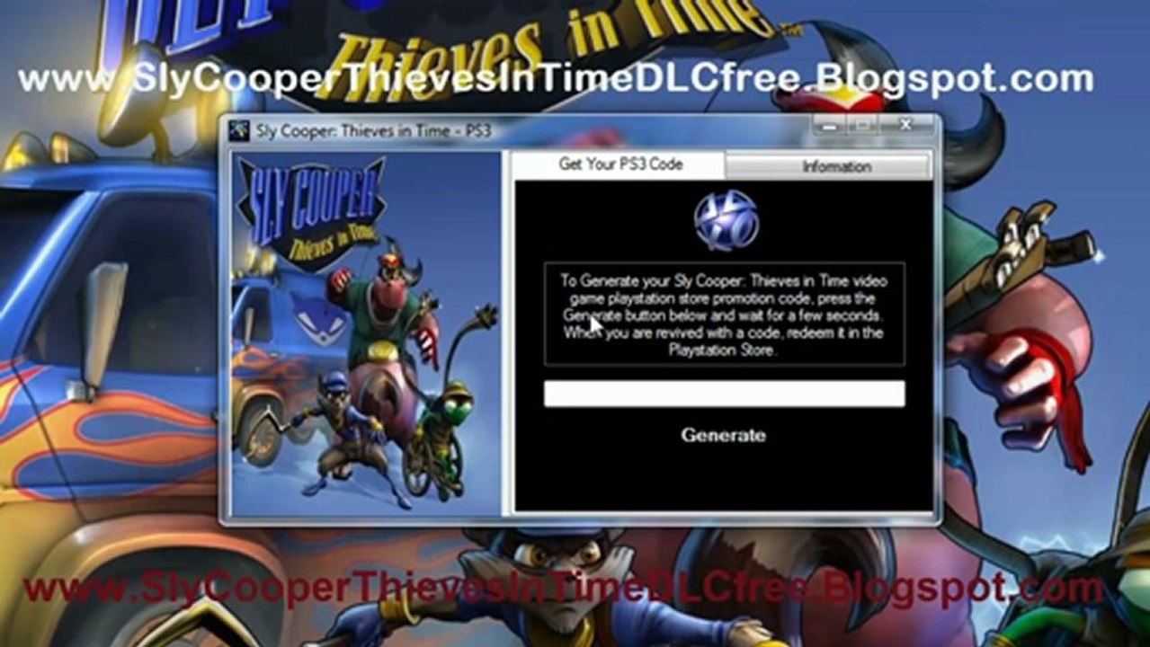 How to Get Sly Cooper: Thieves in Time Game Crack Free on  PS3