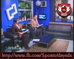 فقره اخبار الرياضه مع الاعلاميه سماح عمار فى بيت الرياضه