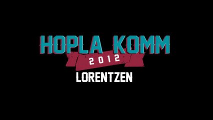 Retour sur le Festival HOPLA KOMM 2012 - Lorentzen