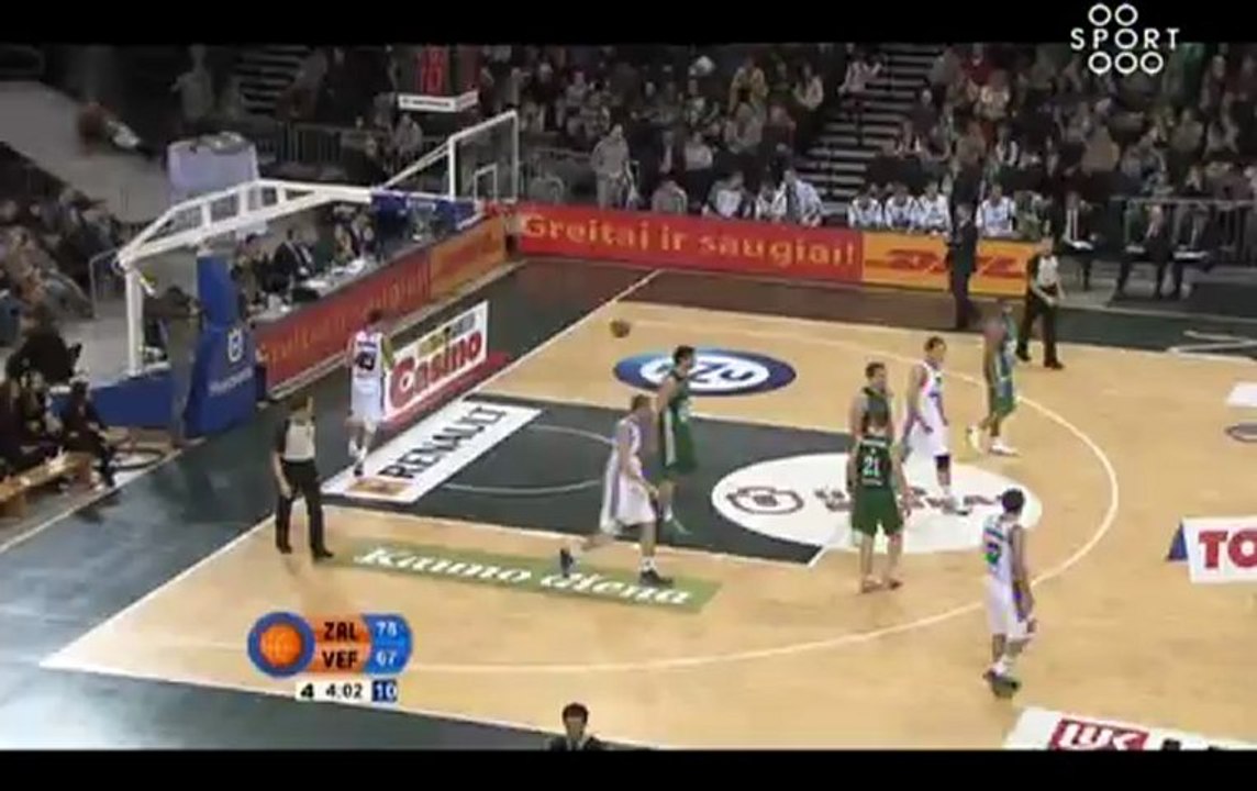 VTB.Kauno Zalgiris-Rygos Vef 2013 02 ( 4kelinys)