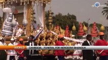 Cambodia: Funeral for Norodom Sihanouk