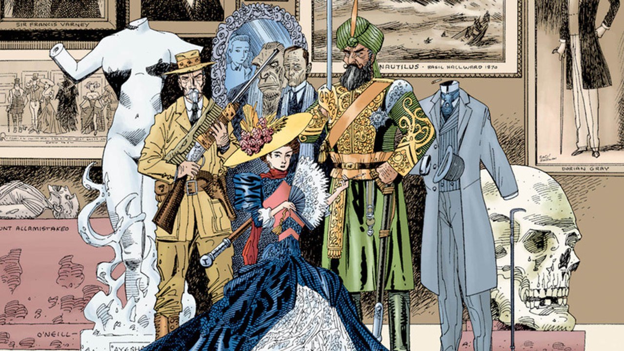 CGR Comics - THE LEAGUE OF EXTRAORDINARY GENTLEMEN VOLUME ONE comic review