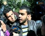 مضاهرة احتجاج على اغتيال شكري بلعيد