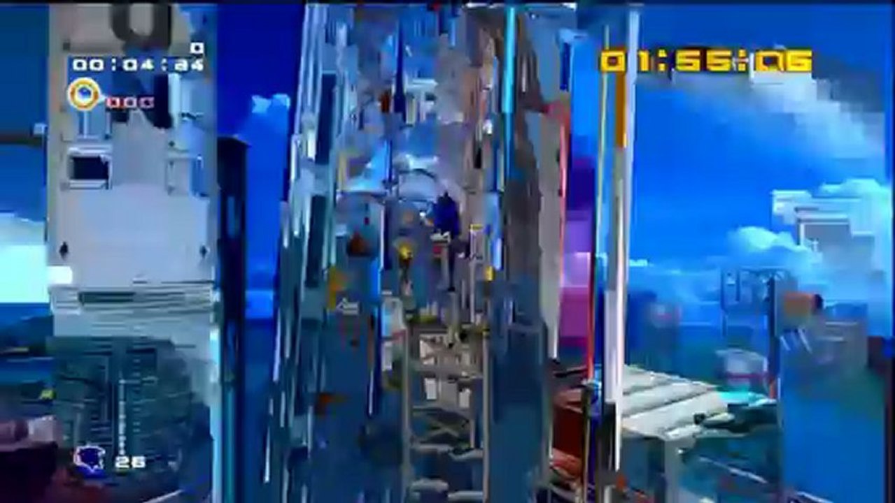 Sonic Adventure 2 Battle - Hero - Sonic : Metal Harbor - Mission 4 : Atteignez le but en 2 minutes 0 secondes !