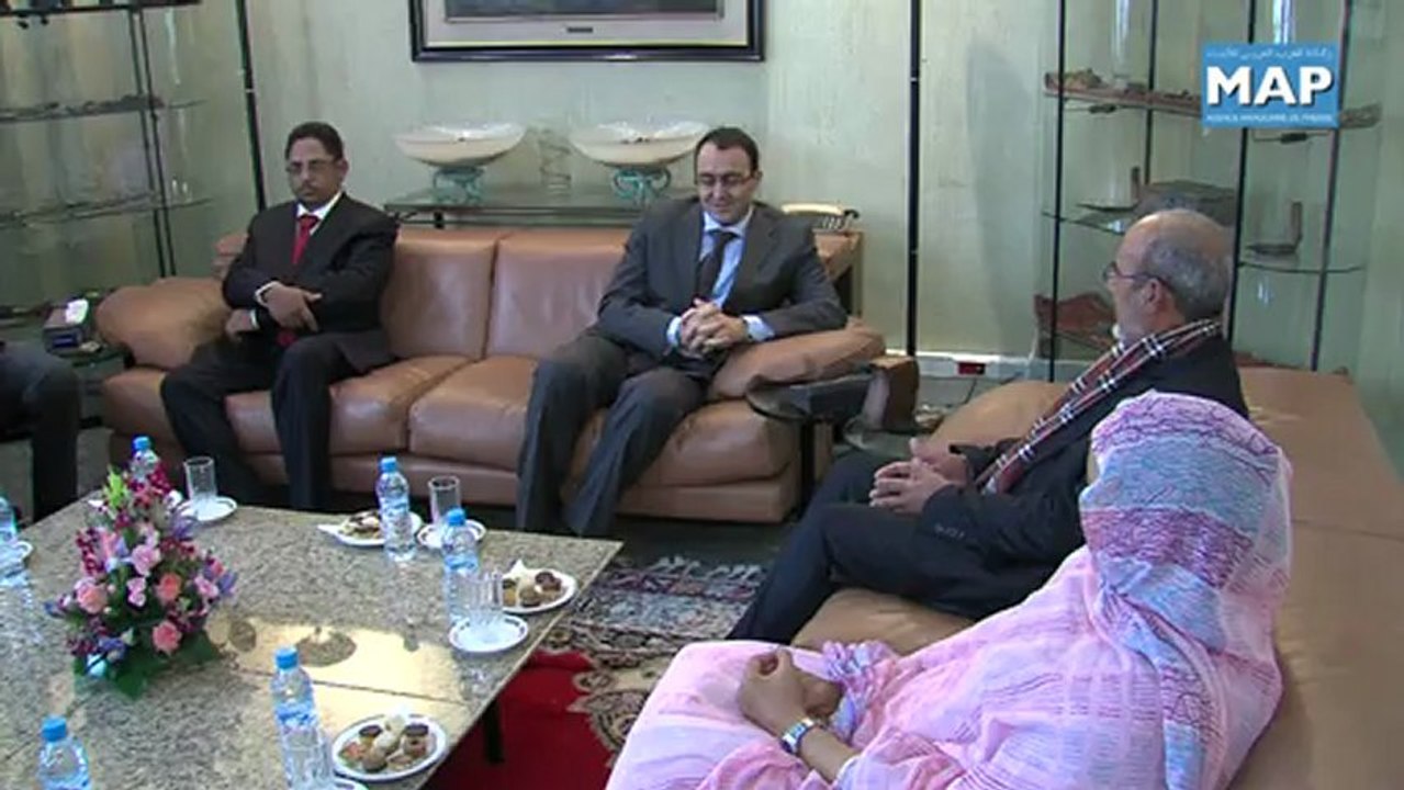كريم غلاب يستقبل رئيس حزب الإتحاد من أجل الجمهورية الموريتانية