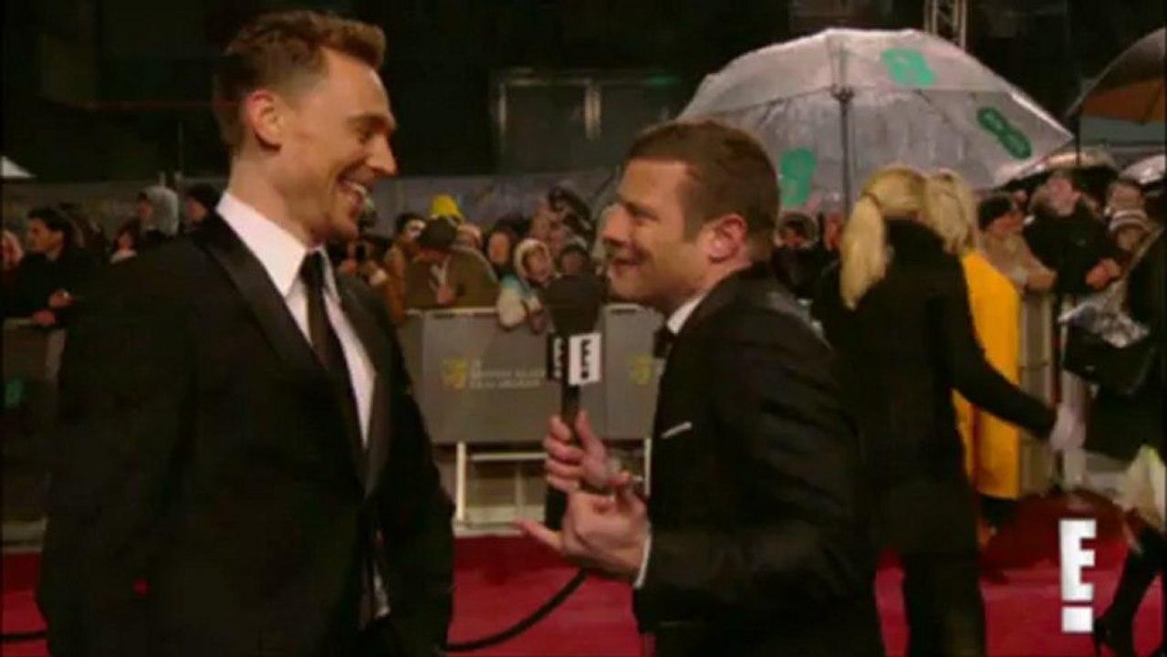 tom at baftas