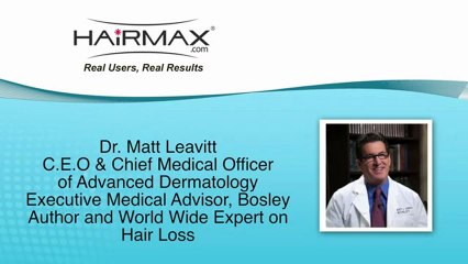 HairMax LaserComb Review Dr M. Leavitt. Stop Hair Loss now!