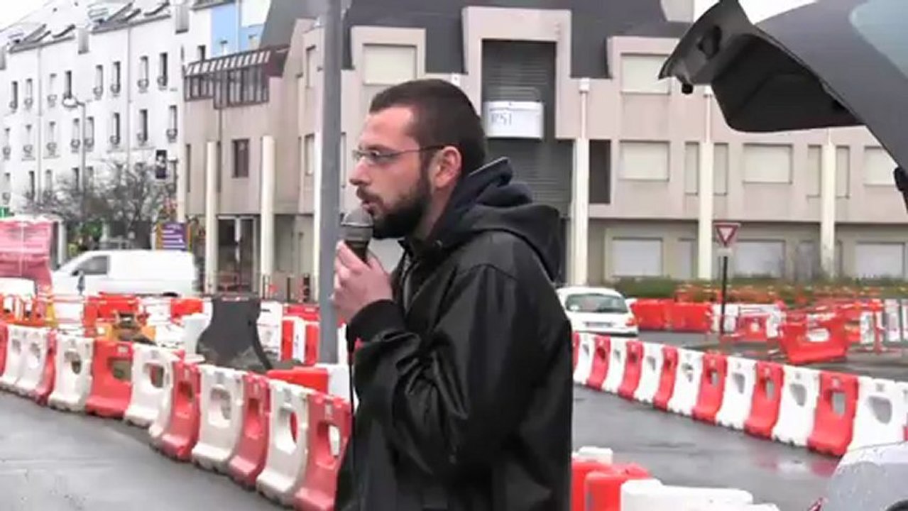 Manifestation à Nantes pour une télévision publique bilingue en Bretagne