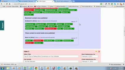 What is Traffic Geyser? The Best Video Submission Software?