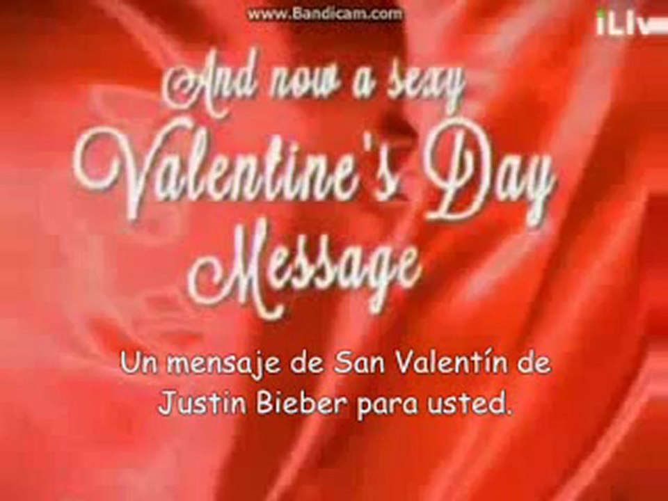 Justin Bieber - Sexy Valentines en Saturday Night Live - Febrero 2013  (Español)