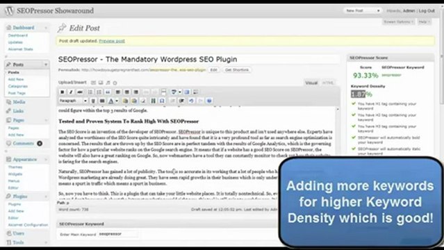 SEO-Search Engine Optimization EASY with Wordpress SEO Plugin-SEOPressor v5 (Version 5) fr