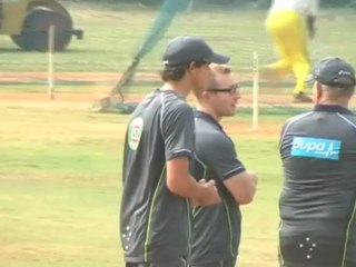 Australia in practice session
