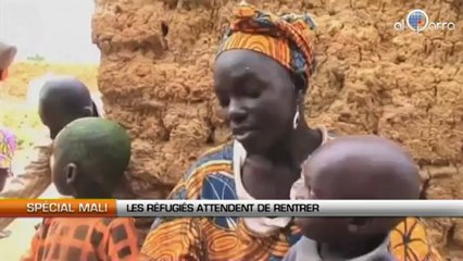 Mali  les réfugiés attendent de rentrer