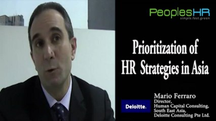Prioritization of HR Strategies in Asia - Mario Ferraro - Part 2/3