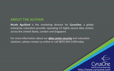 Data Center Security:  Always a Main Concern for Businesses