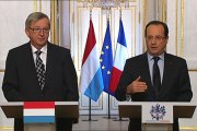 Point de presse avec M. Jean-Claude JUNCKER, Premier ministre du Grand-Duché de Luxembourg