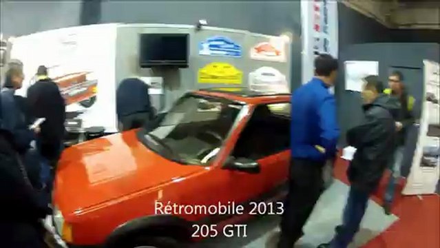 205 GTI Peugeot rétromobile 2013