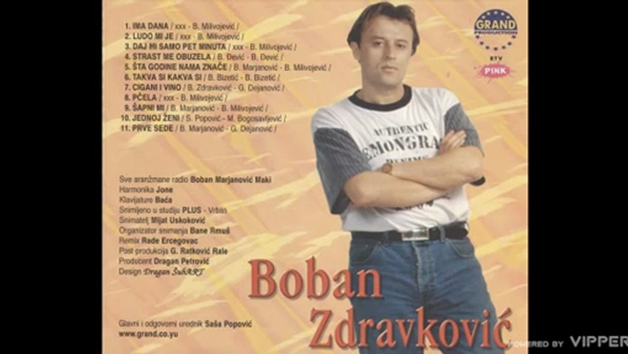 Boban Zdravkovic - Strast me obuzela - (Audio 2000)